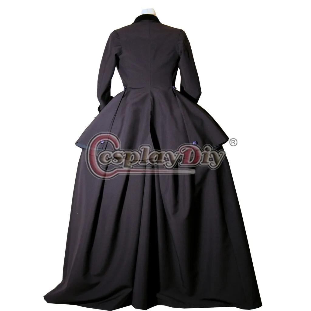 Cosplaydiy Women Riding Habit Outside Costume 18th Century General Travelling Out Walking Outfit Custom Made L320