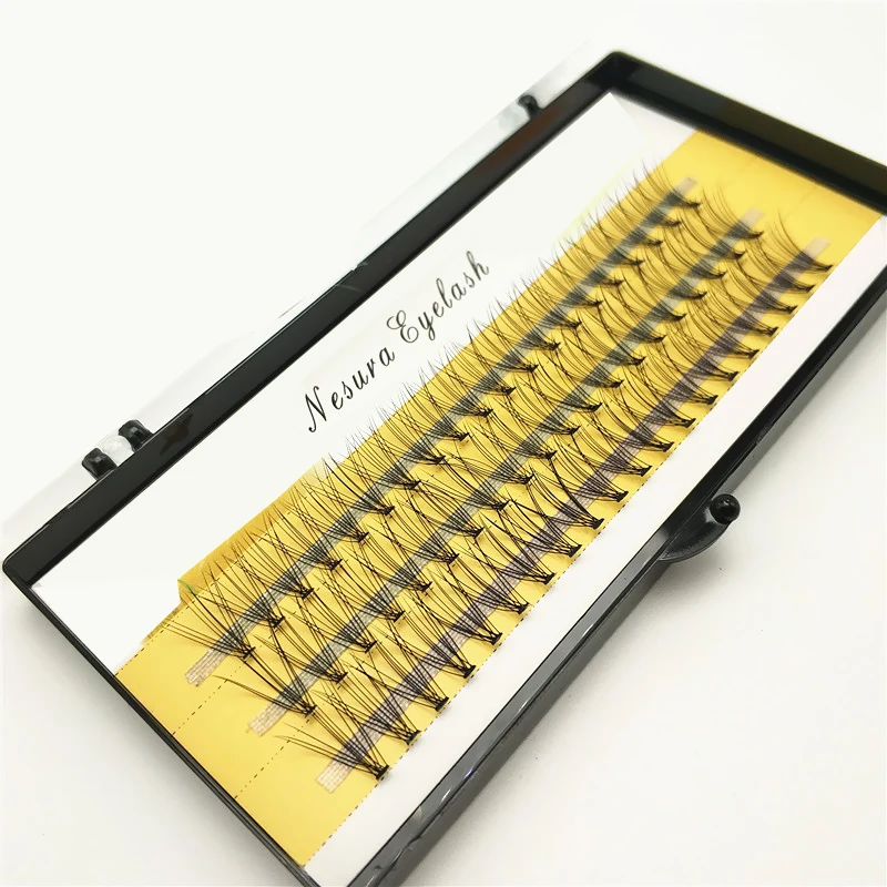 10D Russian Volume Eyelashes Extension Soft False Eyelash Natural Long C curl Mink Lash Eyelash Individual Grafting