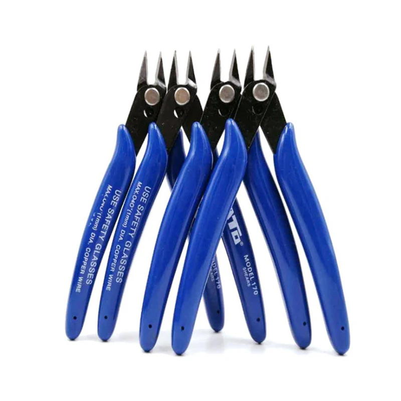 Dropship Pliers Multi Functional Tools Electrical Wire Cable Cutters Cutting Side Snips Flush Stainless Steel Nipper Hand Tools