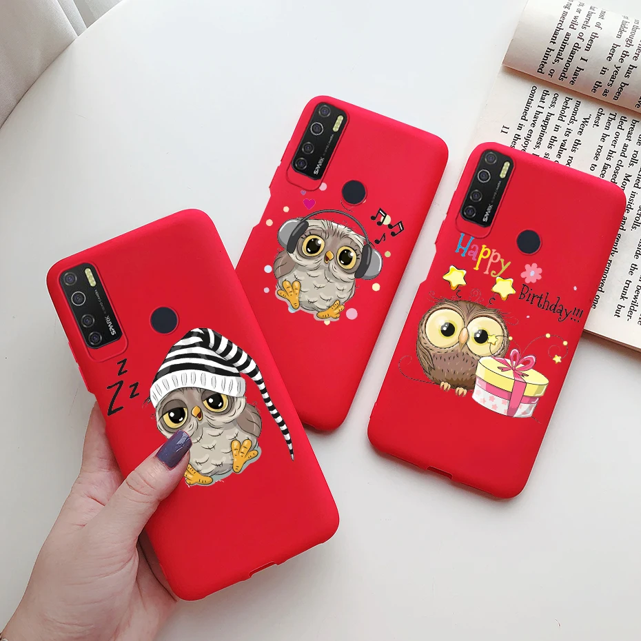 Per TECNO Camon 15 Air CD6 custodia Cute Daisy Cartoon Silicone morbido TPU Cover posteriore per TECNO Camon 15 custodie per telefoni Air Fundas