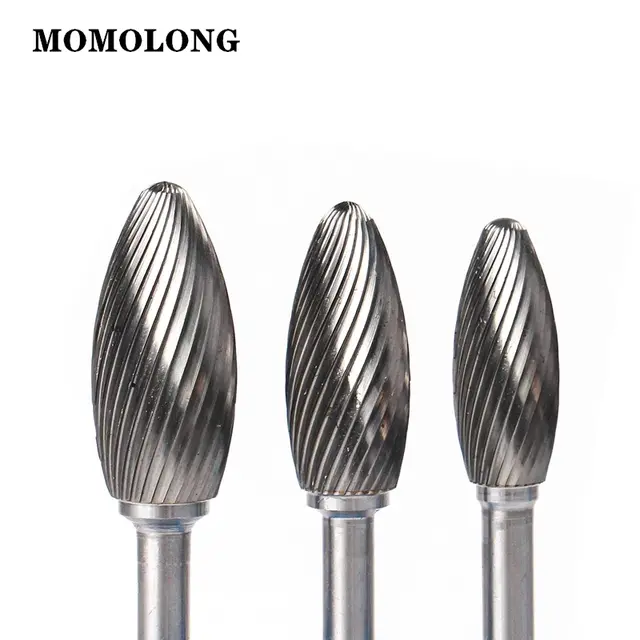 H Type Head Tungsten Carbide Rotary Burr Die Grinder Bit for Drill