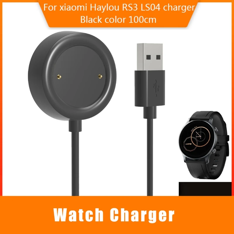 Smartwatch Ladegerät Stabile Dock Stand Halterung Geeignet für XIAOMI Haylou RS3 LS04 Lade Kabel Halter Power Adapter Basis