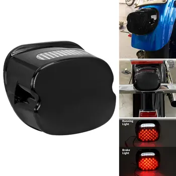 Luz trasera de freno LED para Harley Sportster, Dyna, Fat Boy, FLSTF, Night Train, FXSTB, Softail, FL, Touring, Road King, Street, Electra, Glide 8 best sales Luz trasera Harley - №2