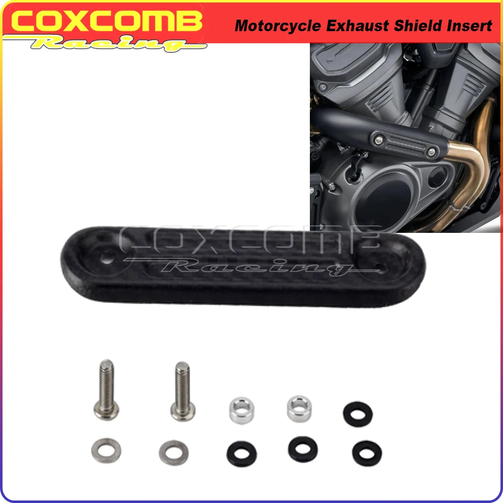 Motorcycle Exhaust System Protection Cover Insert FInsert For Harley Pan America 1250 S PA1250 S Panamerica1250 RA1250 RA1250S