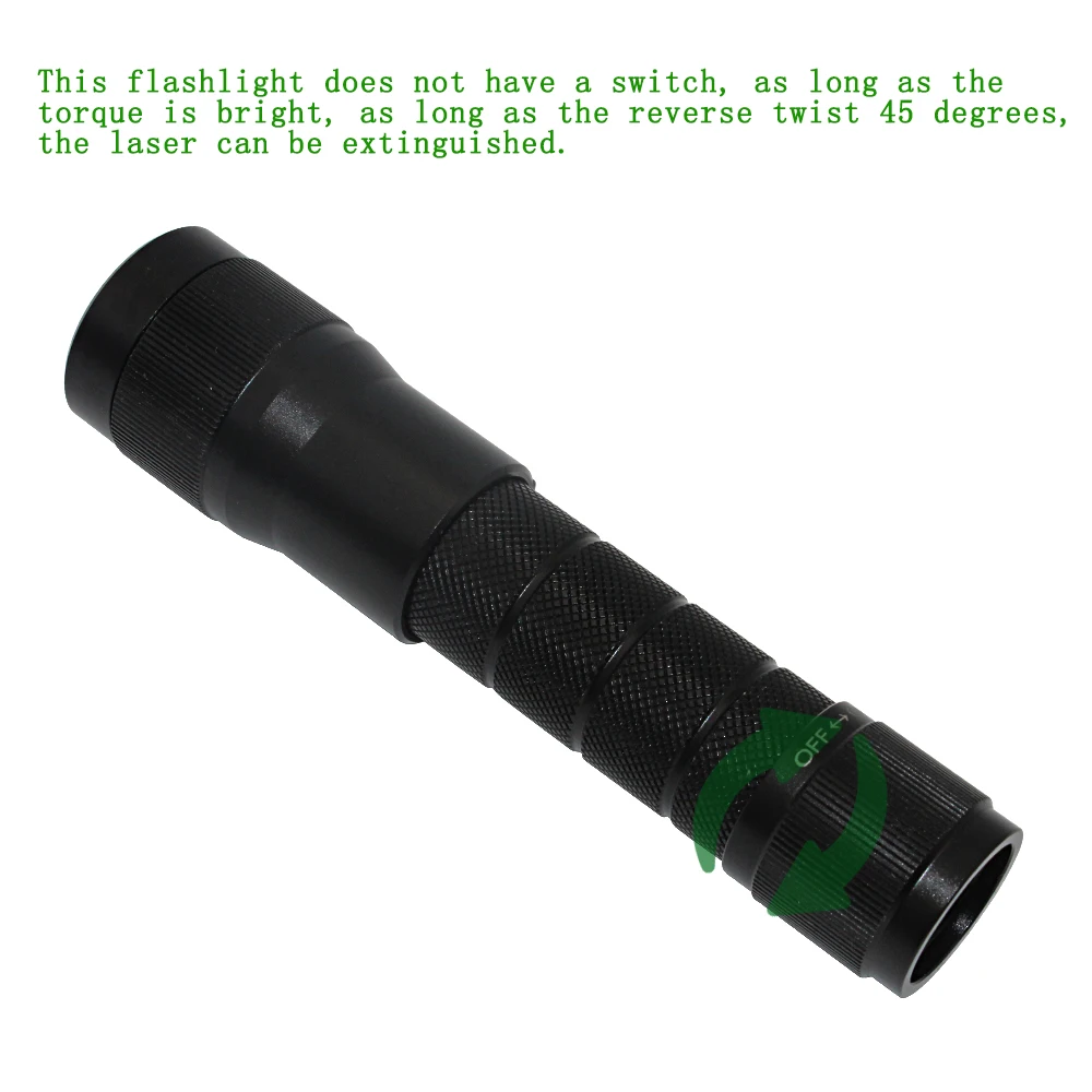 Laser Diving Flashlight Red Blue Green LED Laser Underwater Light Torch Waterproof 100m Powerful Tactical Scuba Dive Light Lamp