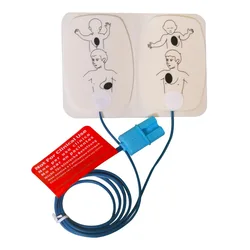 10Pairs/Pack AED Training Electrodes For Child Emergency Skills AED Trainer