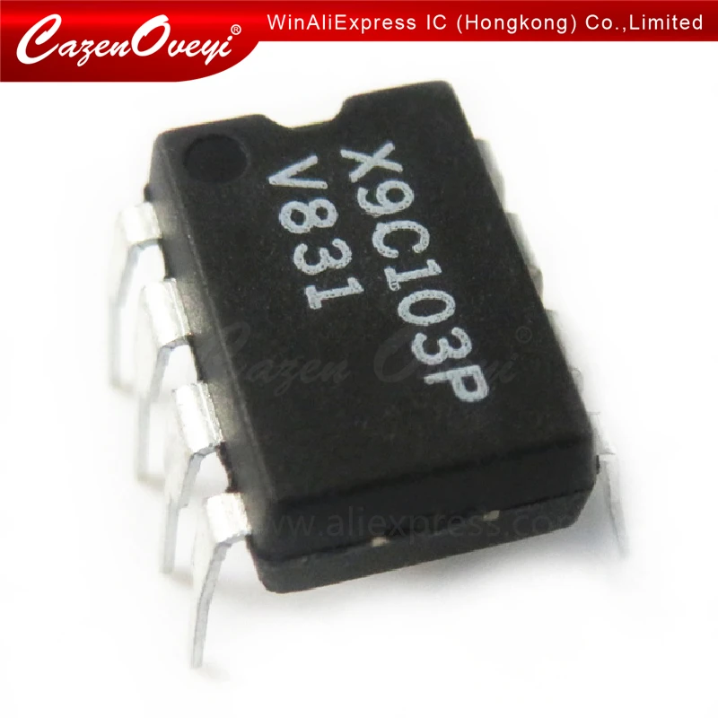 10pcs/lot X9C103P X9C103 DIP-8 In Stock