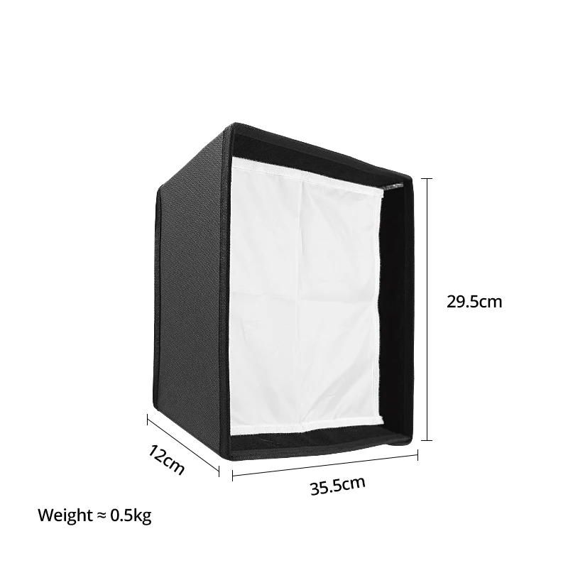 AMBITFUL LEDP60C LED Video Soft Light Diffuser Honingraatrooster Softbox (alleen softbox)