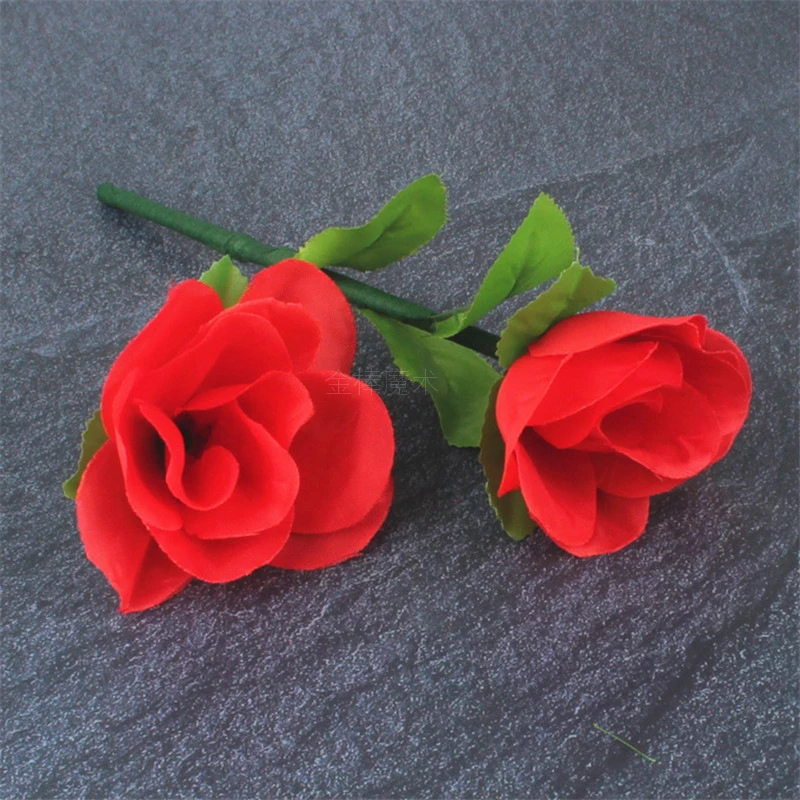 Rose Regeneration Magnetic Flower Reappearing Magic Tricks Best Stage Appear Vanish Magia Illusions Gimmick Props Comedy