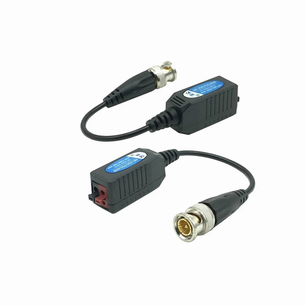 10 Pairs 5MP Twisted Pair AHD TVI CVI Surveillance Camera Video Balun CCTV Passive Accessories Transceivers UTP Balun