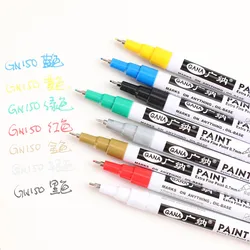 Marqueur D.lique à Pointe Extra Fine de 0.7mm, 8 Couleurs au Choix, Stylo à Peinture Non CU Continuvement, Bricolage Artistique, 1 Pièce