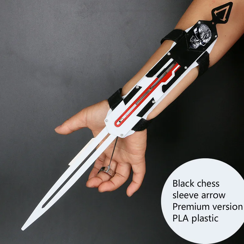 Black Flag Hidden Blade Sleeve Sword, Brinquedos de Ação, Edward