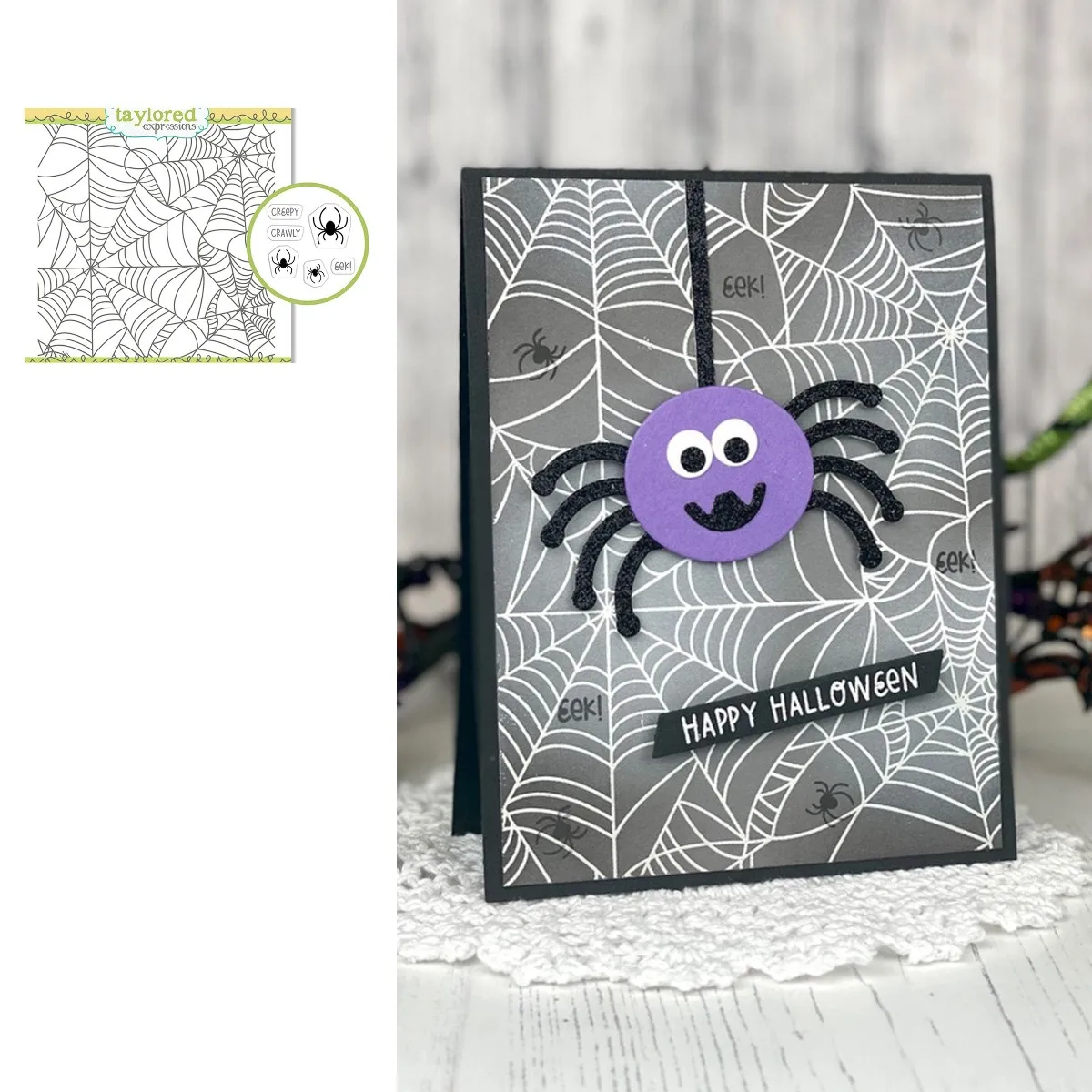 

Halloween Spiderweb Combo Cutting Dies And Stamps Scrapbook Diary Decoration Embossing Template DIY Greeting Card Handmade 2021