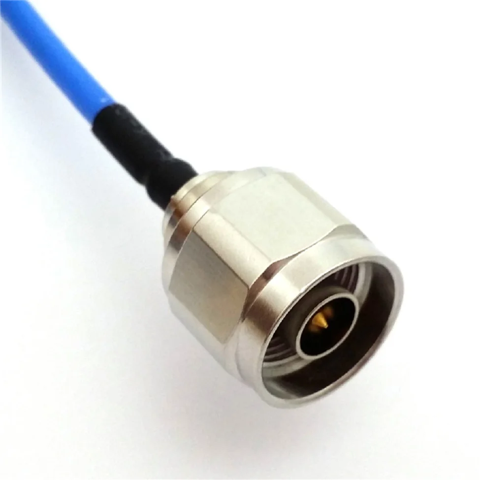 고성능 안테나 익스텐션 RF 케이블, SMA 수-N 수, RG402, RG405, SFX-141 086, SMA-J N-J 테스트 라인