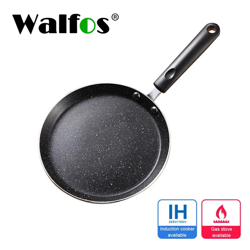 

Walfos Maifan Slate Non-stick Frying Pan Wok Aluminum Alloy Fried Egg Steak Frying Pan Kitchen Cookware Breakfast Cooking Tools