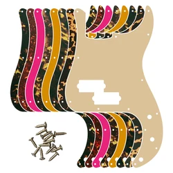 Pleroo Custom Parts Quality Electric Guitar - For USA / Mexico Fd Standard P Bass Guitar Pickguard Scratch Plate Flame Pattern