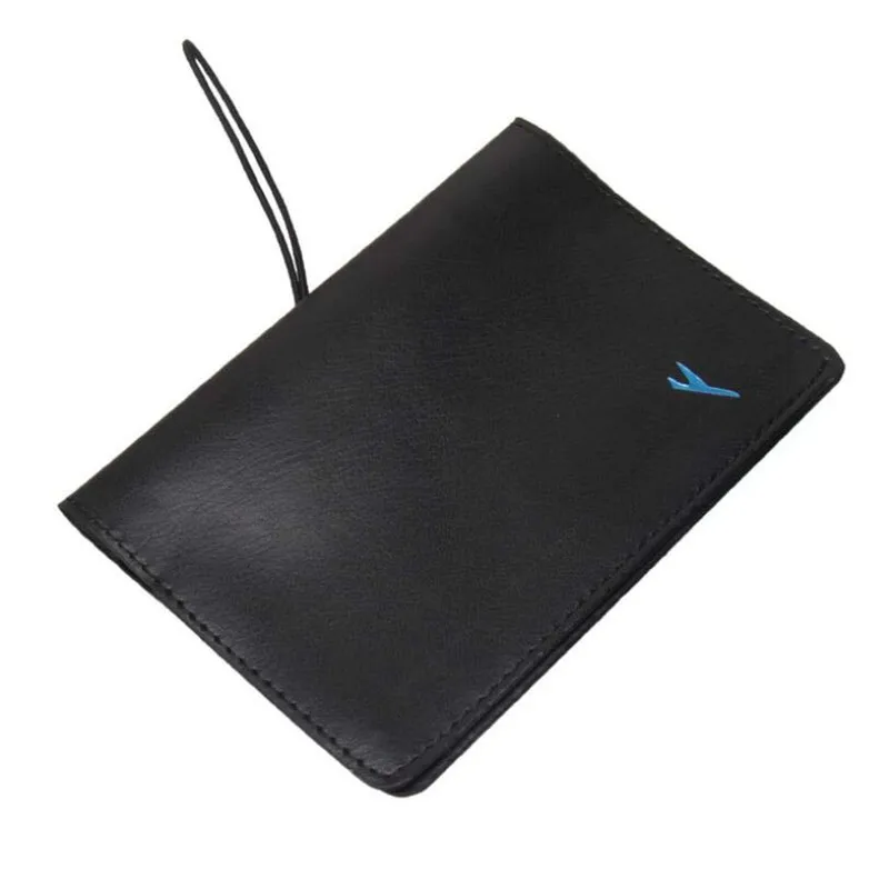 Fashion PU Leather Passport Cover Men Travel Wallet Credit Card Holder Cover Russian Driver License Wallet Document Case