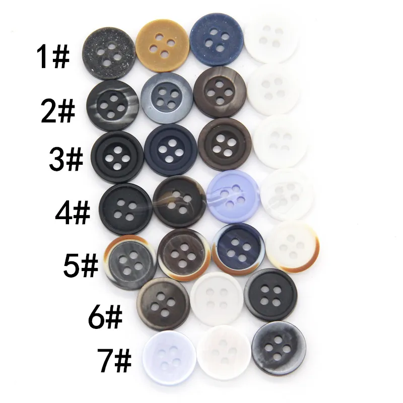 9/10/11mm Farbige Hemd Dekorative Nähen Männer Tasten Für Kleidung Kleid Baby Kleidungsstück Mode Mini Frauen strickjacke DIY Taste – Detail 11