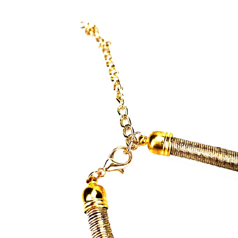 UKEBAY New Gold Pendant Necklace Luxury Accessories Women\'s Fashion Punk Trend Bohemian Gold Beads Chain Matching Accessories