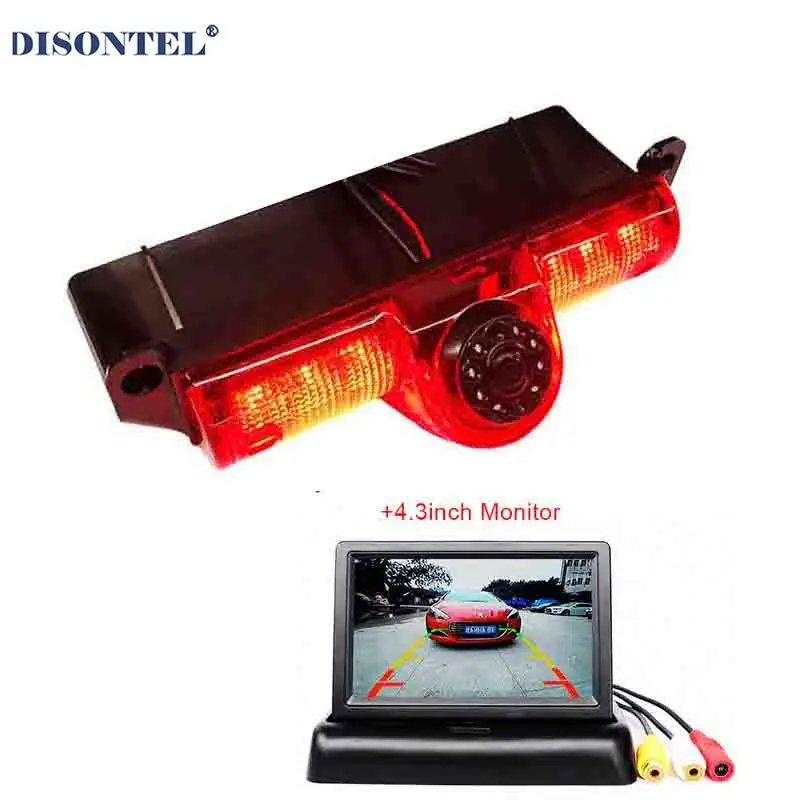 

1080P AHD Car Brake Light Rear View Camera for Chevrolet Express GMC Savana Cargo VAN Reverse Camera With 4.3" LCD Monitor