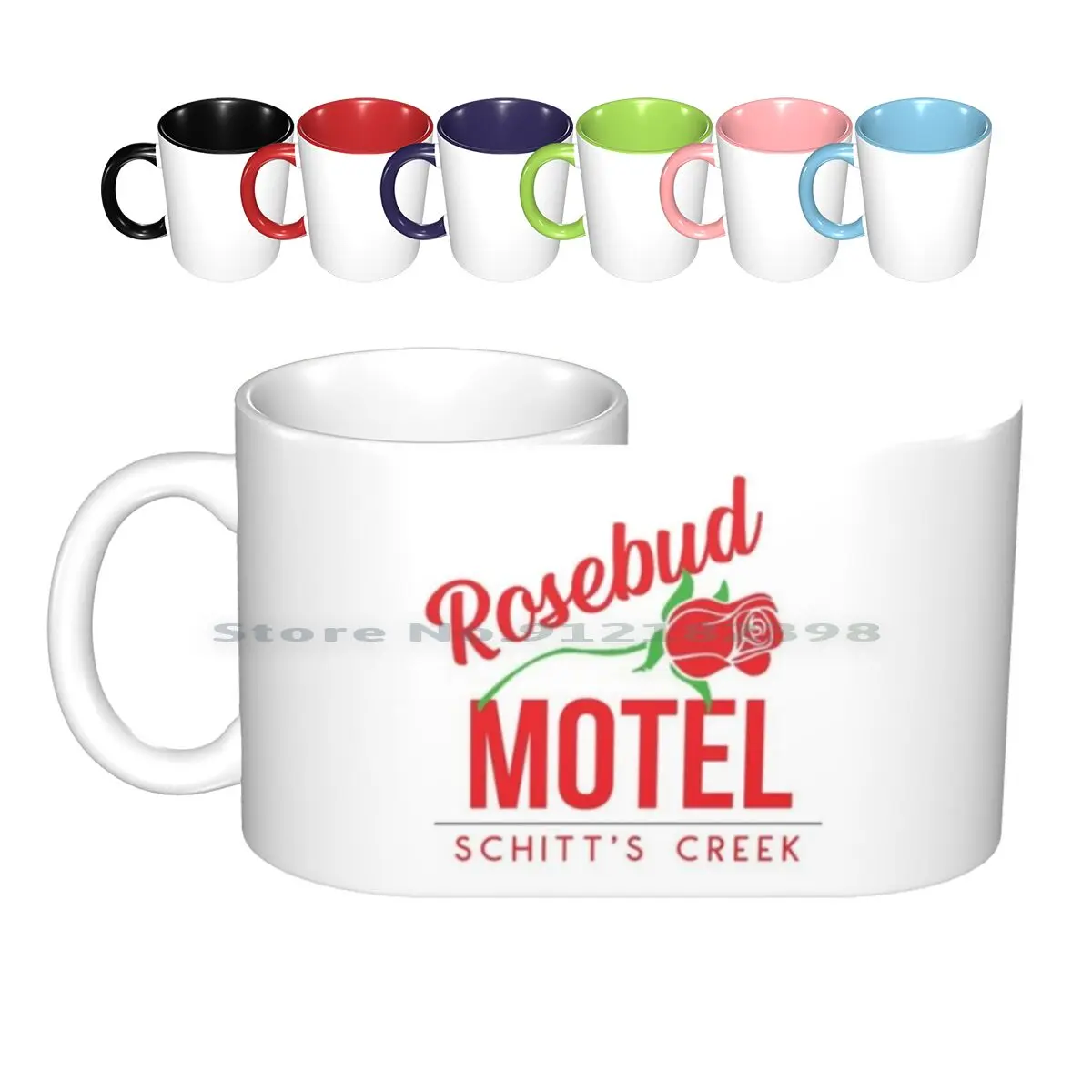 Motel Ceramic Mugs Coffee Cups Milk Tea Mug Motel David Rose Rose Apothecary Moira Rose Alexis Rose Johnny Rose Stevie Budd