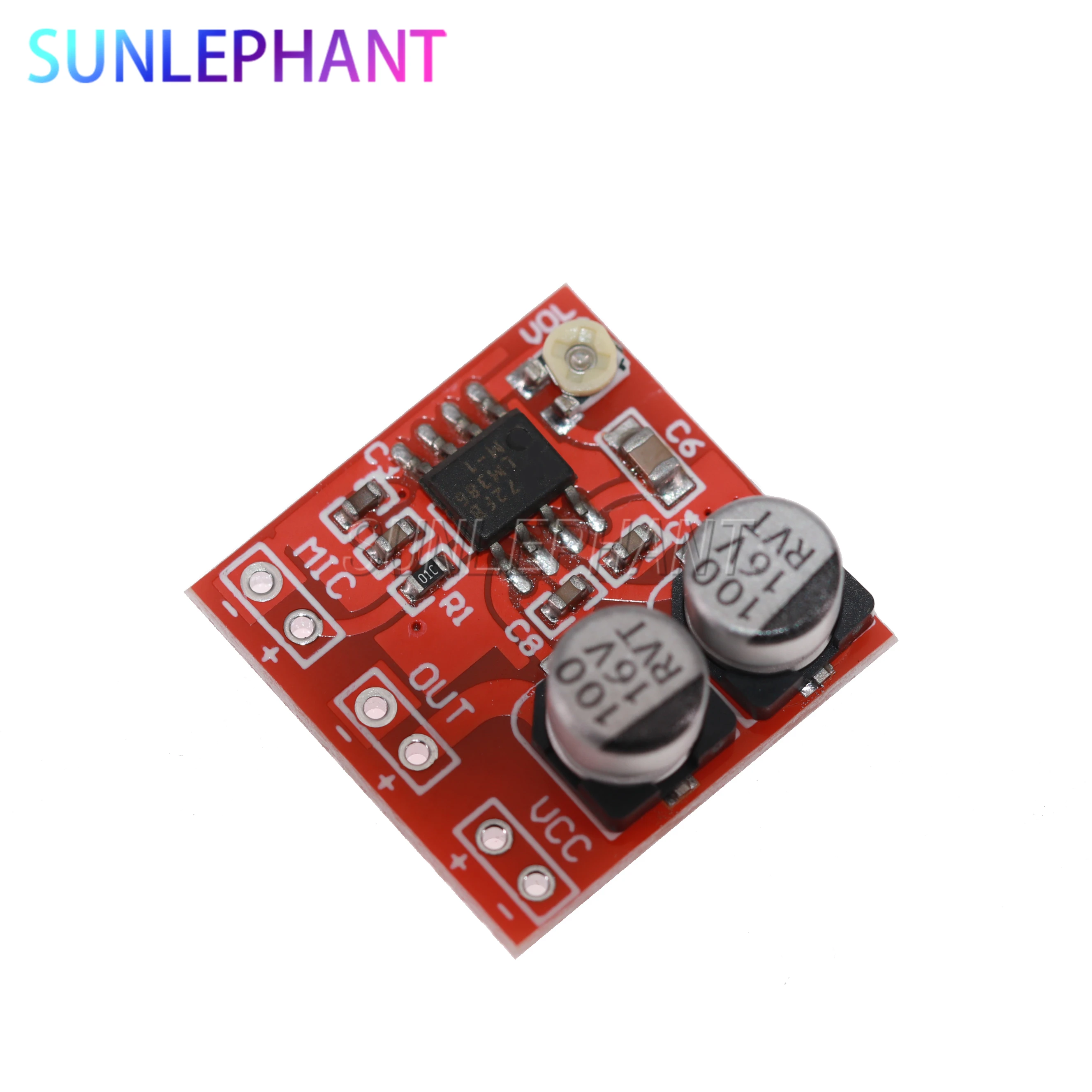 LM386 Electret Micr…