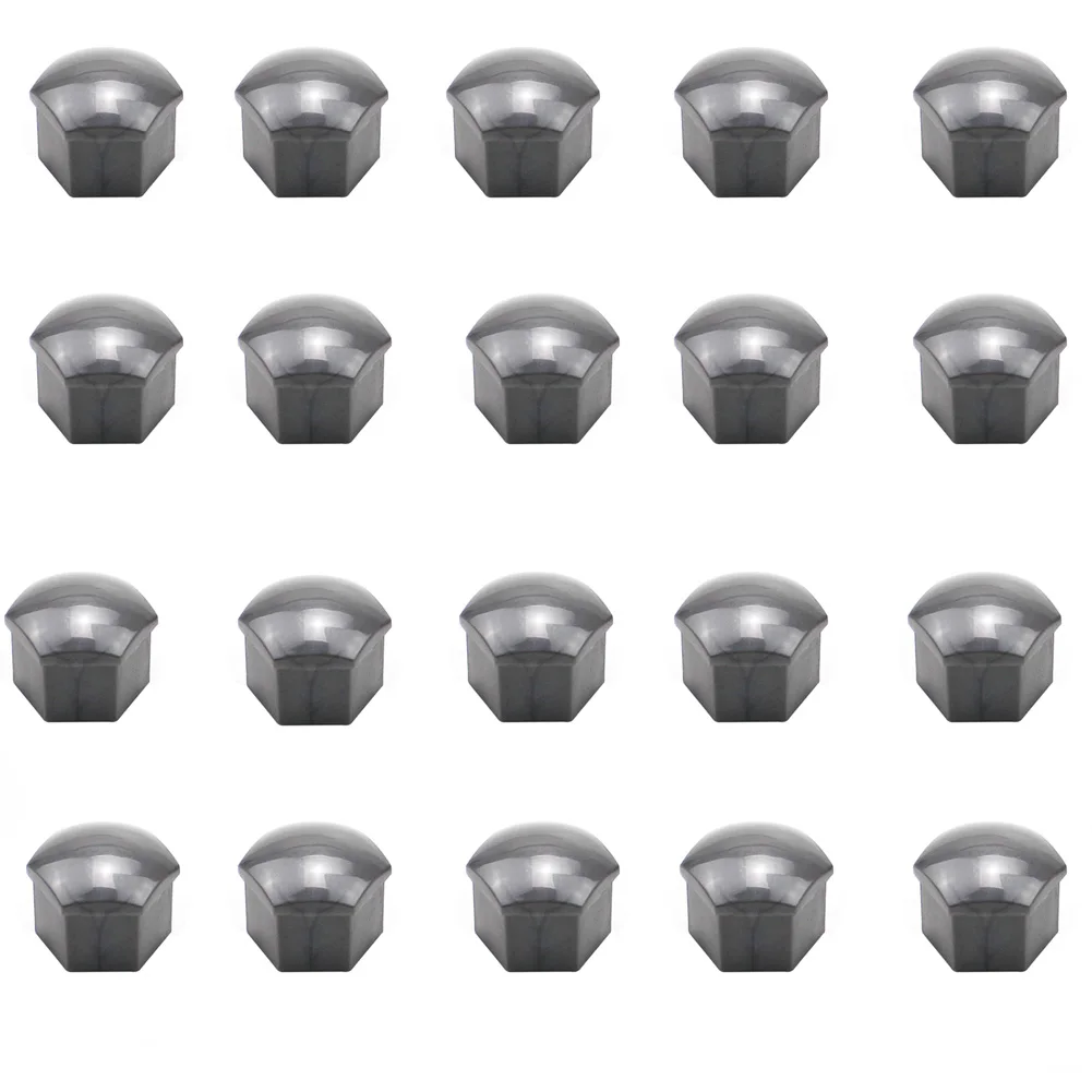 17mm Gray Car Wheel Lug Bolt Nut Cover Cap with Puller for Audi A1 A3 A4 A5A7 A8 VW Golf 321601173A 8D0012244A