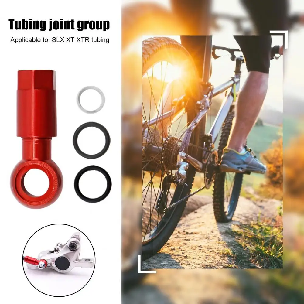 Bright Color  Small Anti-deformation Bike Brake Hose Adapter Cycling Accessories Bike Brake Hose Adapter CNC Workmanship