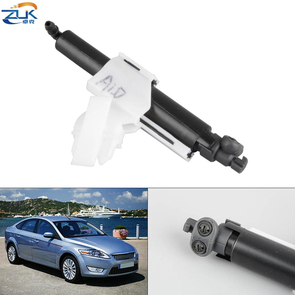 Car Accessories Headlight Washer Nozzle Cylinder Headlamp Water Spray Jet For FORD MONDEO MK4 2007-2014 S-MAX 2006-2011 GALAXY
