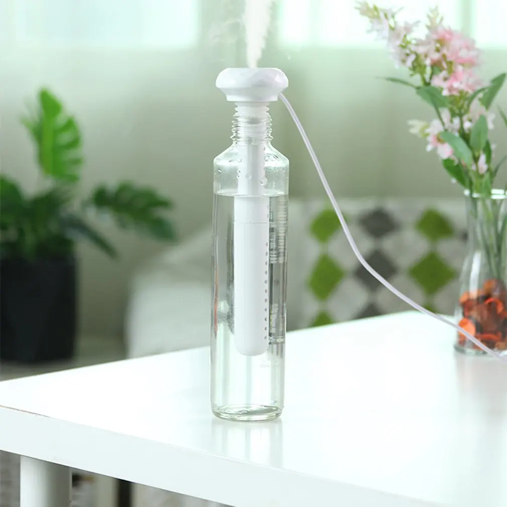 X7 Portable USB Air Humidifier Aromatic Diamond Diffuser Bottle Home Office Mist Maker Detachable Humidification