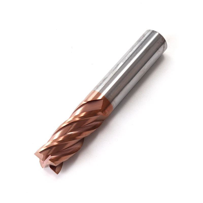 1PCS Endmill Cutting HRC60 65 4 Flute Metal Alloy Carbide Tungsten Steel Milling Cutter End Mill 6mm 8mm 10mm 12mm Milling Tools