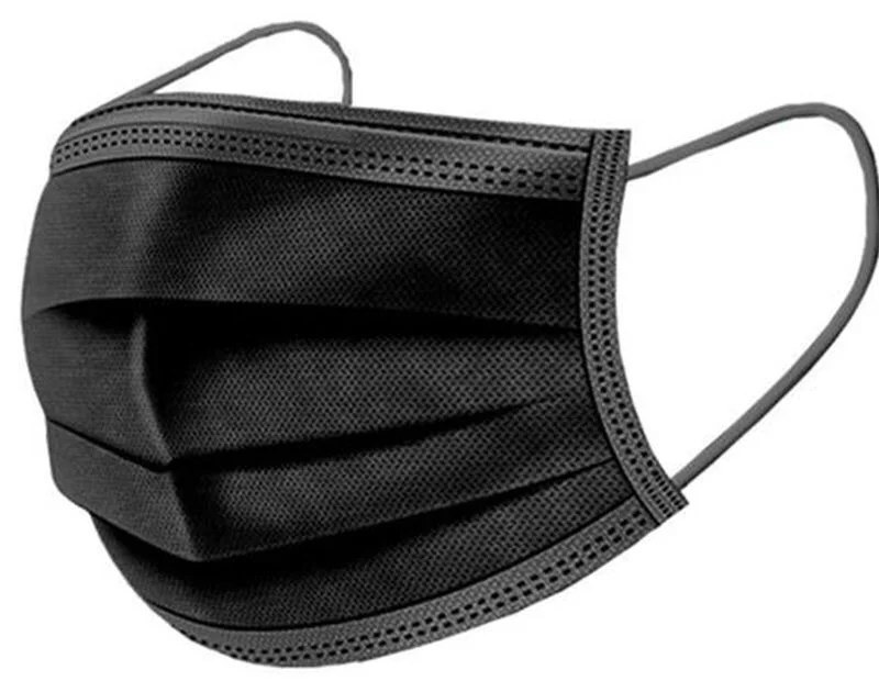 Mundmasken, 3-lagige Anti-Staub-Einweg-Mascarillas, Vliesstoff, schmelzgeblasene Stoffmasken, elastische Ohrschlaufen-Gesichtsmaske – Detail 8
