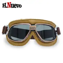 Motorcycle Motorbike Goggle Universal Vintage Motocross Scooter ATV Off Road Dirt Bike Glasses Anti Wind Fog Dustproof