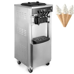 Commercial Ice Cream Sorbet Making Batch Freezer Gelato Machine Hard Ice Cream Machine