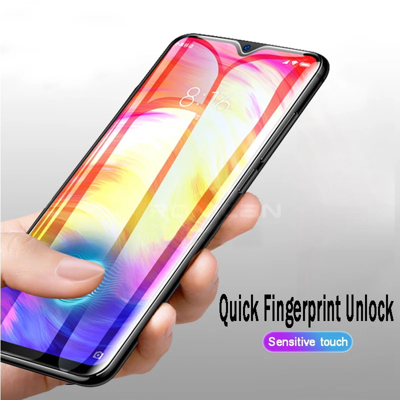 10D Full Tempered Glass For Xiaomi Redmi 8 8A 9 9A 9C 7 7A Screen Protector Redmi Note 7 8 9 Pro 8T 9T 9S Protective Glass Film