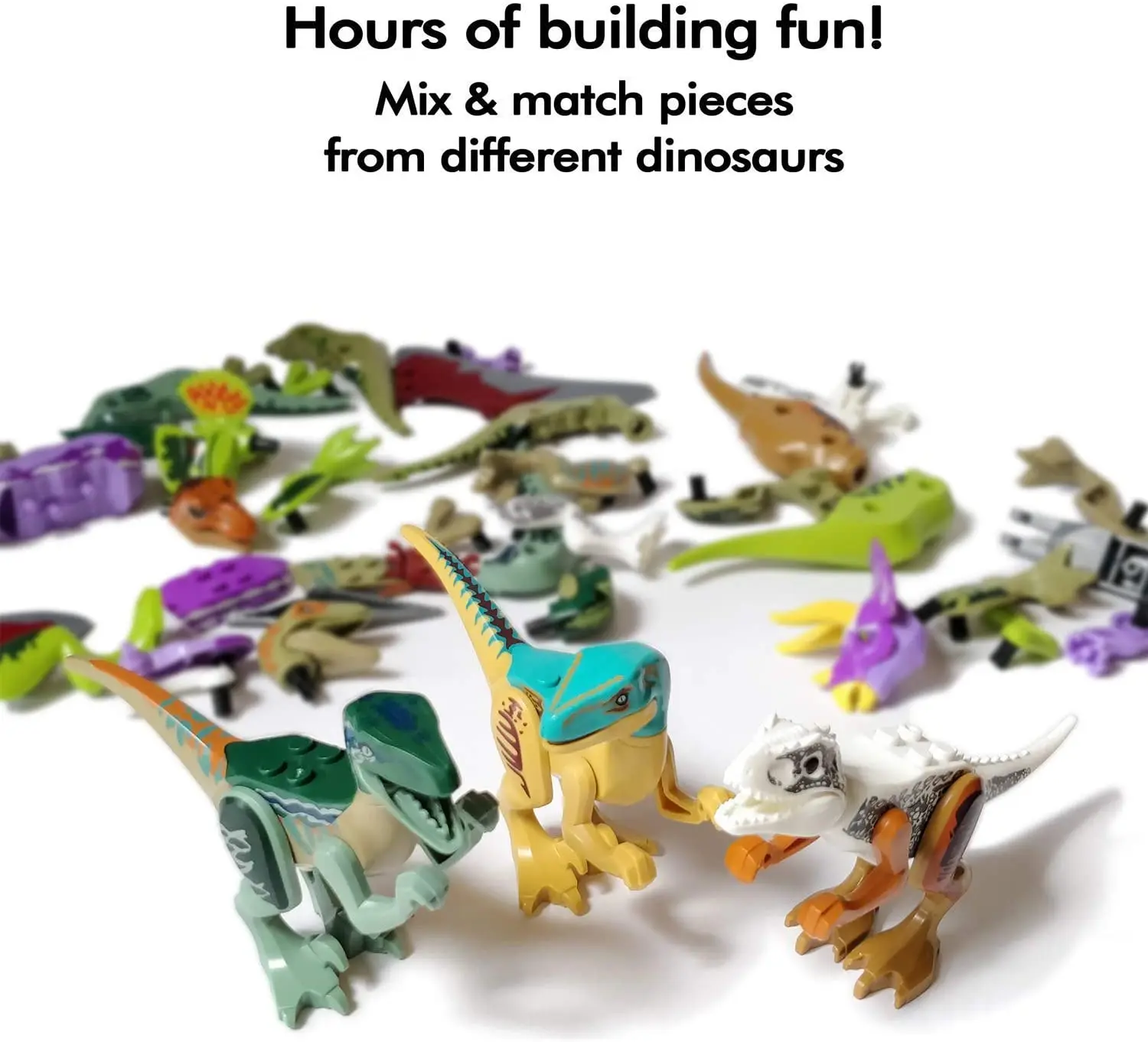 Dinossauro jurássico montar blocos de brinquedo construção do mundo tijolos crianças dino velociraptor triceratops stegosaurus modelo presente natal