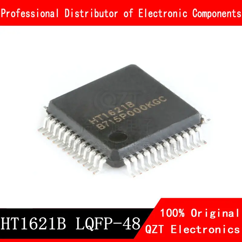 10pcs/lot HT1621B HT1621 QFP-48 new original In Stock