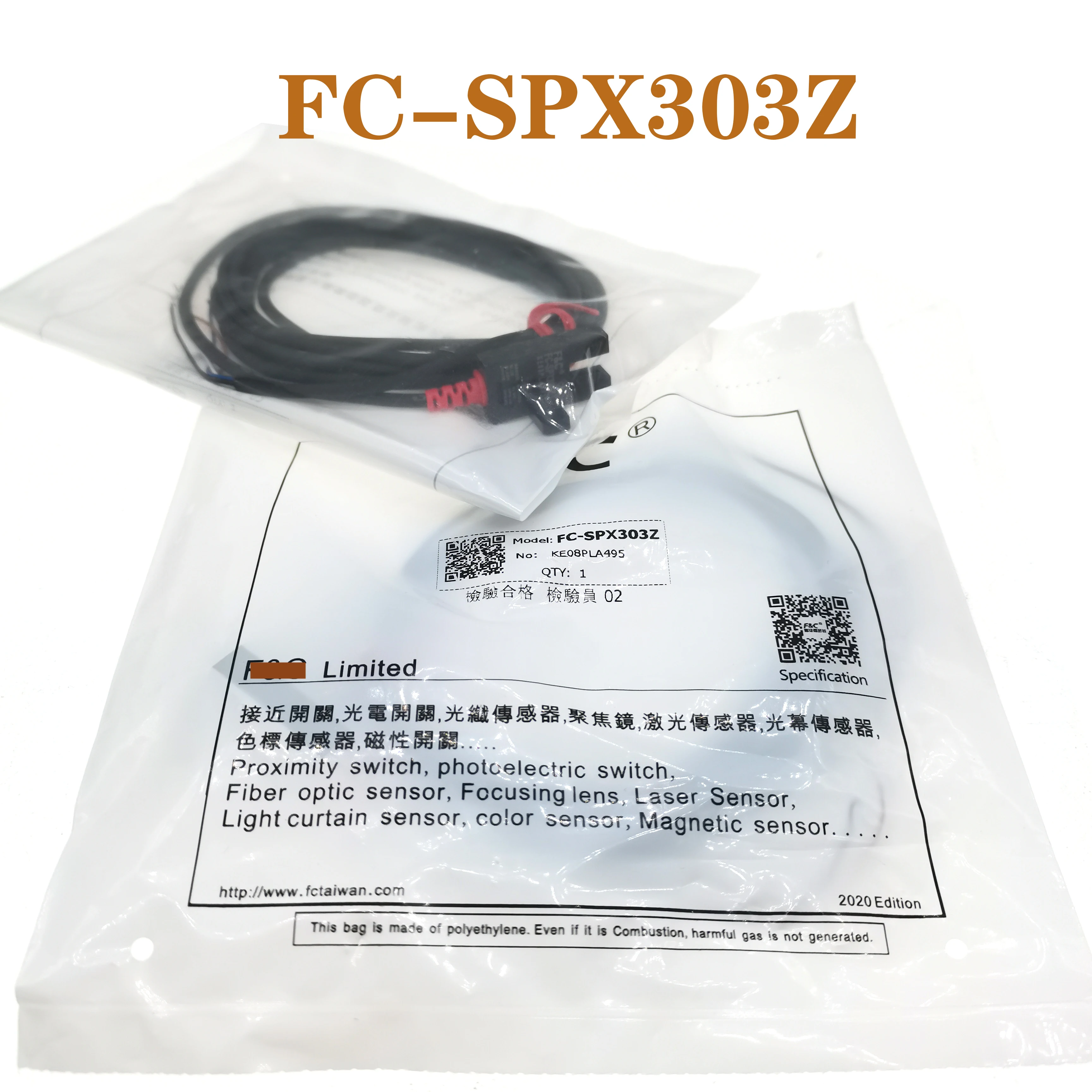 

2 FC-SPX302Z FC-SPX303Z NPN FC-SPX304Z NPN brand new and original slot photoelectric switch sensor