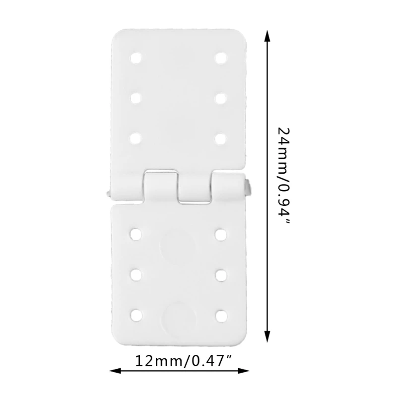 New 20pcs Hinge Linker Plastic Small for RC Airplane Aircraft Quadcopter Gifts