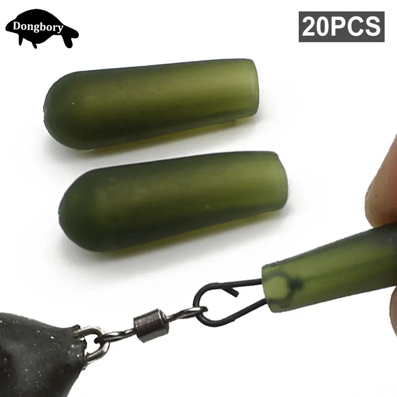 20PCS Carp Fishing Accessories Chod Rig Buffer Bead Fishing Float Setup Helicopter Chod Beads Lead Core Leader Beads Carp Tackle