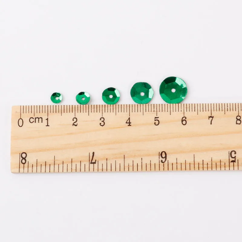 720pcs/Lot Matte Color 6mm CUP Round Sequins Paillettes Sewing Wedding Craft Scrapbook, Women Garments Accessories