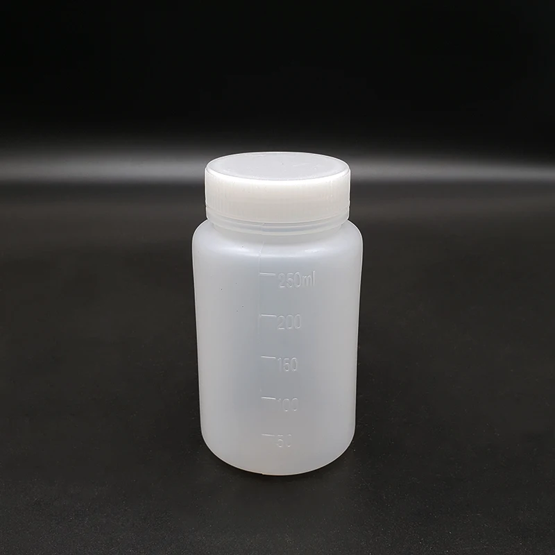 5pcs Plastic wide mouth reagent bottle,30ml/50ml/100ml/250ml/500ml/1000ml/2000ml/2500ml,Plastic bottle,Plastic sampling bottle