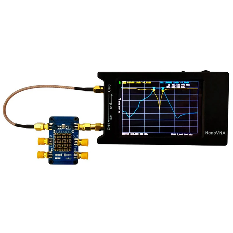 NanoVNA Testboard Kit Durable Accurate Network Analysis Test Board Demo Board High Quality Development Board
