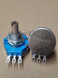 100% new Original RVQ24YN 03 20S B502 5K Genuine imported long life game potentiometer switch RVQ24YN03-20S-B502