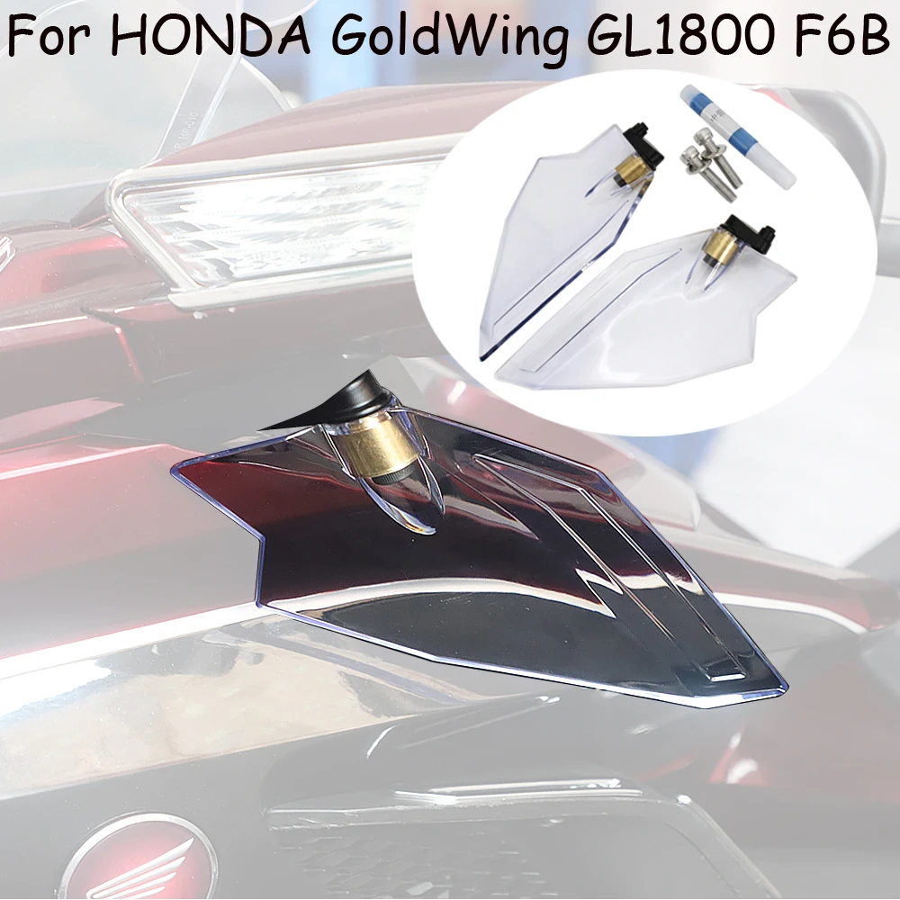 

Motorcycle adjustable upper air deflector for Honda Goldwing 1800 F6B GL1800 2018 2019 2020 motorcycle accessories