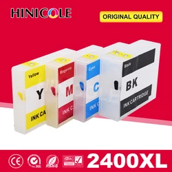 Hinicole Ink Cartridge Refillable MAXIFY IB4040 iB4140 MB5040 MB5140 MB5340 MB5440 Printer Cartridge For Canon PGI 2400