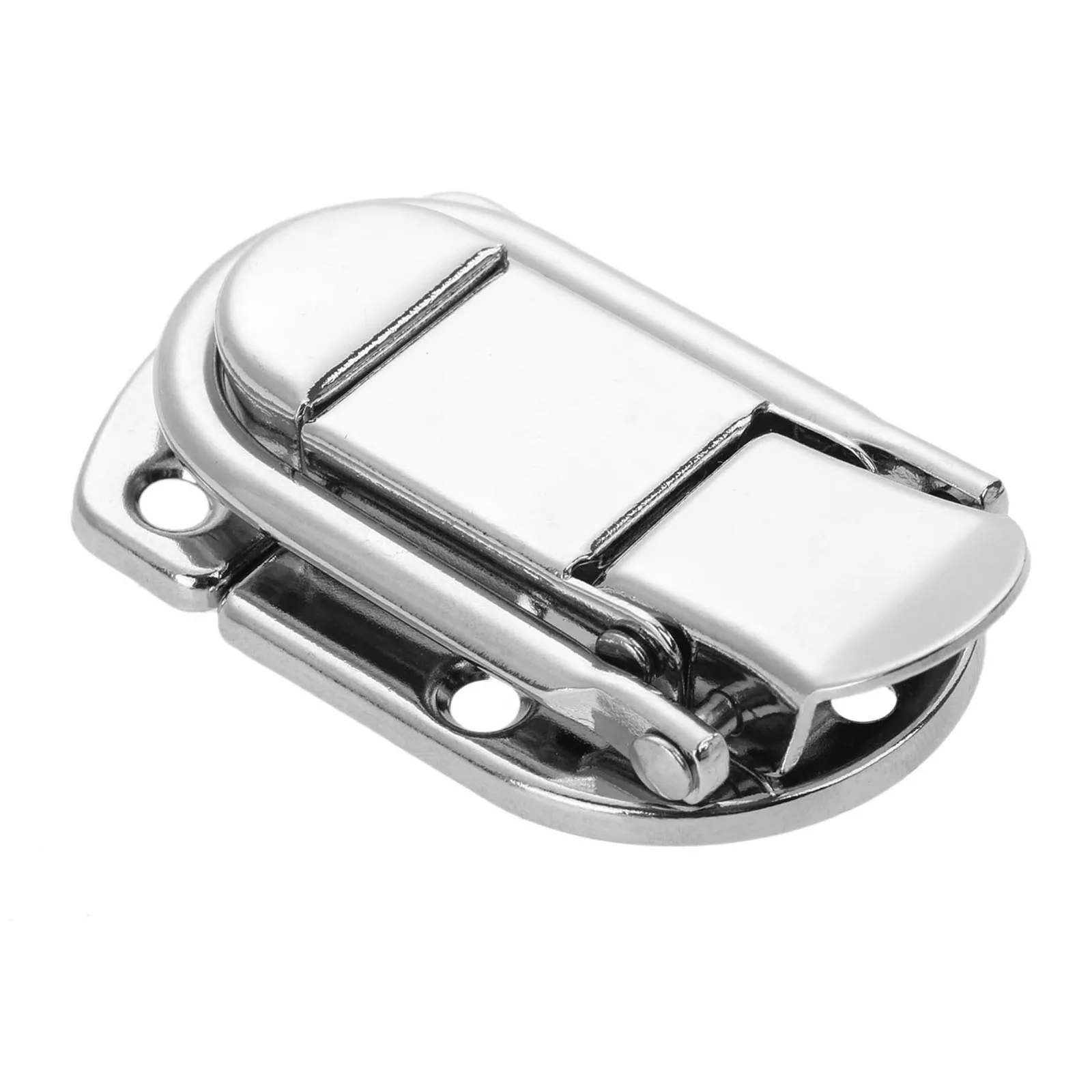 DRELD 1Pc Luggage Air Boxes Toggle Latch Hasp Guitar Musical Flight Case Button Knot Closure Latch For Wooden Boxes 34*59mm
