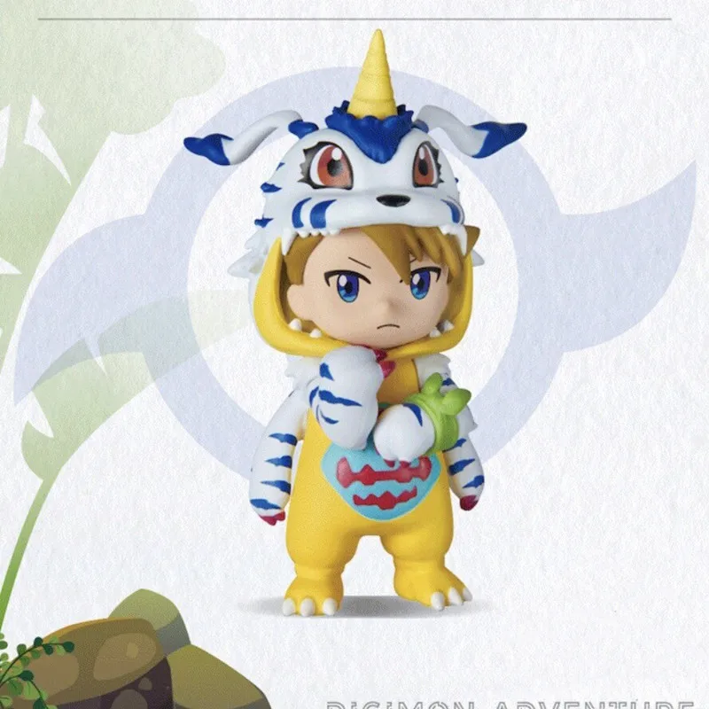 Nette Digimon Gabumon Agumon Tailmon Serie Blind Zufällige Box Spielzeug Erraten Tasche Spielzeug Überraschung Box Anime Figur Desktop Ornamente Geschenk