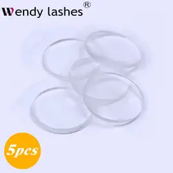 Silica Gel Pads Eyelash Extensions Supplies Washable Easy Fan Lash Pad Beginner Make Fans Tools With Glue Eyelash Stand Reusable