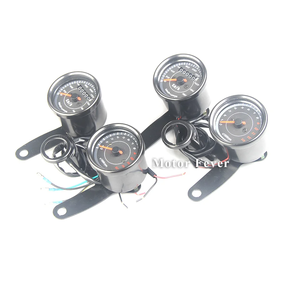 عداد السرعة للدراجات النارية عداد المسافات led أدوات كهربائية ميكانيكية رقمية ملحقات الدراجة النارية لهوندا GN125 Cg125